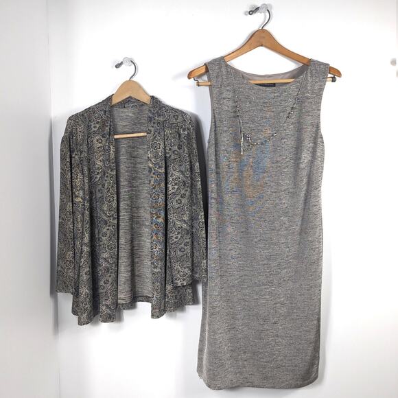 Jessica Howard Dress Women's Size 10p Mother of the Bride Outfit - Picture 2 of 8